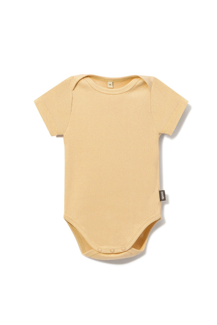 Body basic shortsleeve prążkowane