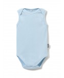 Body basic sleeveless prążkowane