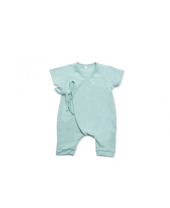 Rampers wiązany shortsleeve