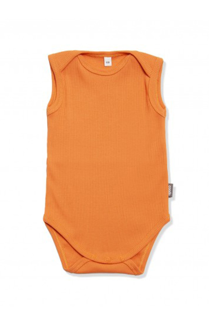 Body basic sleeveless prążkowane