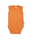 Body basic sleeveless prążkowane