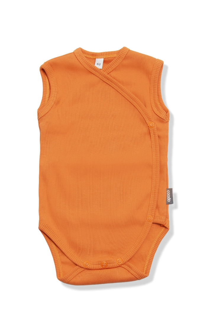Body kopertowe sleeveless prążkowane