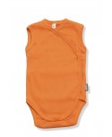 Body kopertowe sleeveless prążkowane