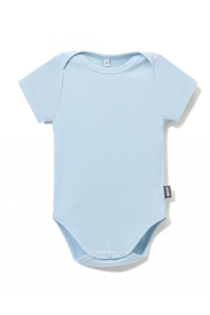 Body basic shortsleeve prążkowane