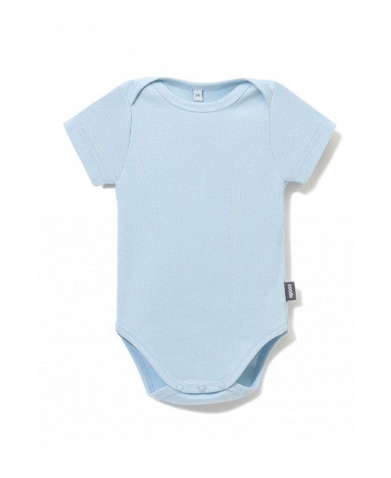 Body basic shortsleeve prążkowane