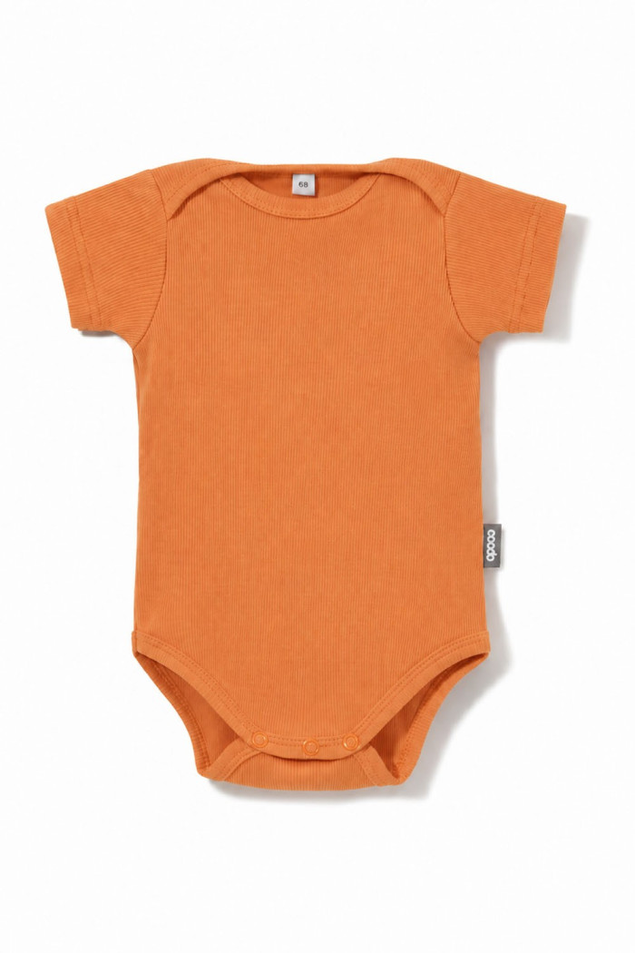 Body basic shortsleeve prążkowane
