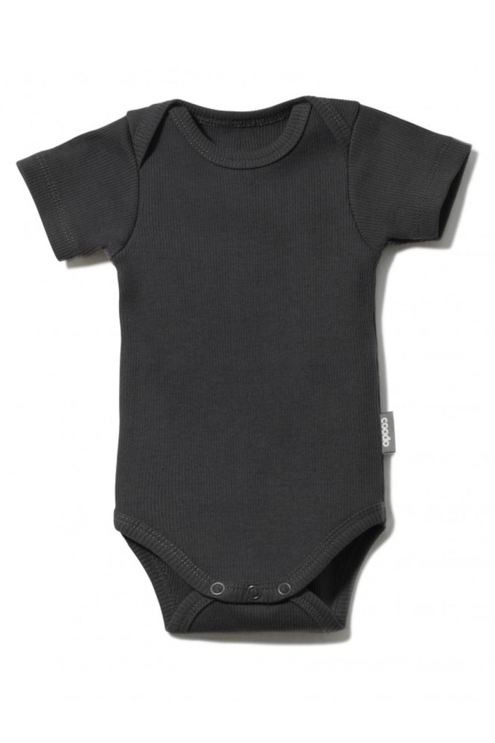Body basic shortsleeve prążkowane