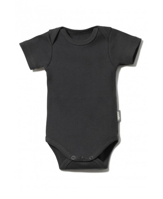 Body basic shortsleeve prążkowane