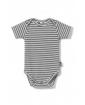Body basic shortsleeve prążkowane