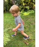 Body basic shortsleeve prążkowane