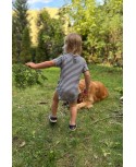 Body basic shortsleeve prążkowane