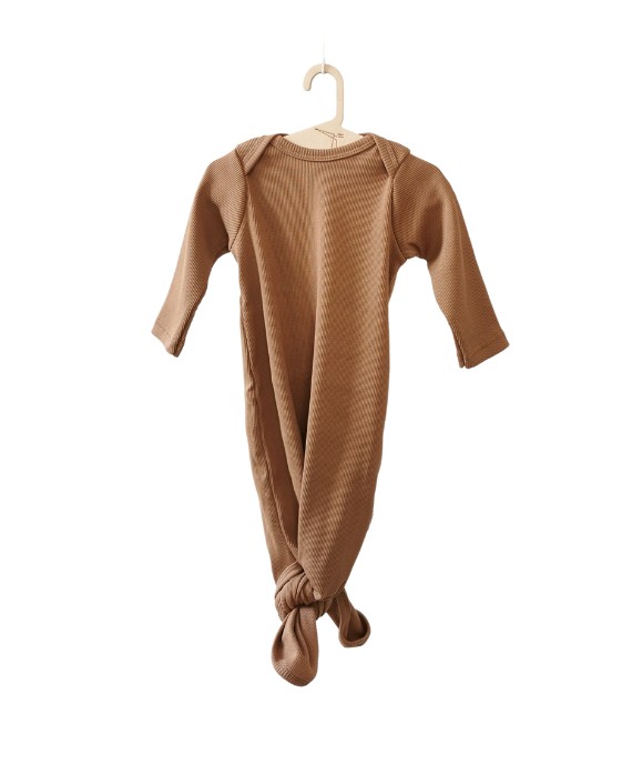 Ribbed cocoon romper