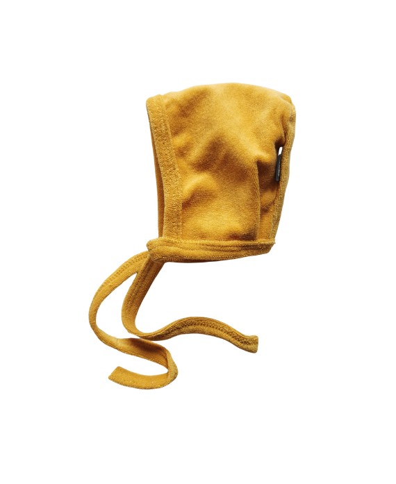 Terrycloth bonnet cap